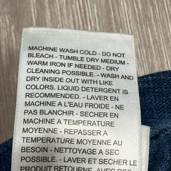 Levi’s 535 Super Skinny Denim Jeans Distressed Raw Hem 27 - Picture 13 of 16